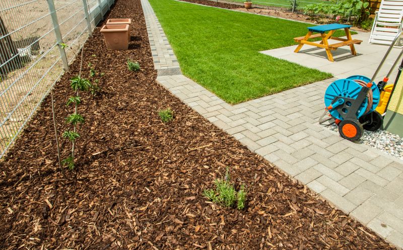 Bark Mulch Installation
