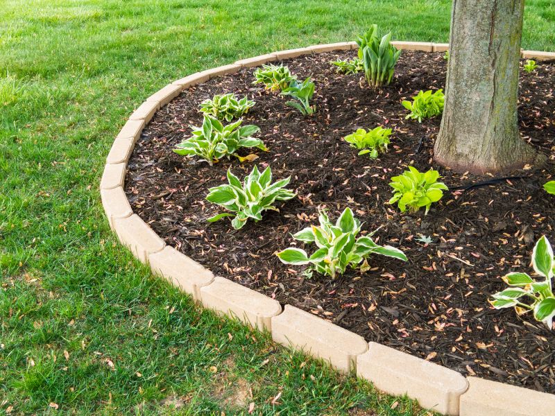 Border Stone Installation