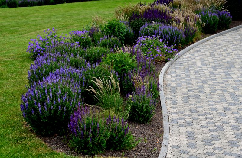 Flowerbed Curbing Installation