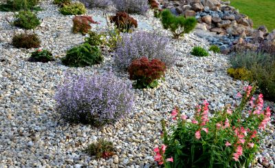Decorative Rock Delivery detail