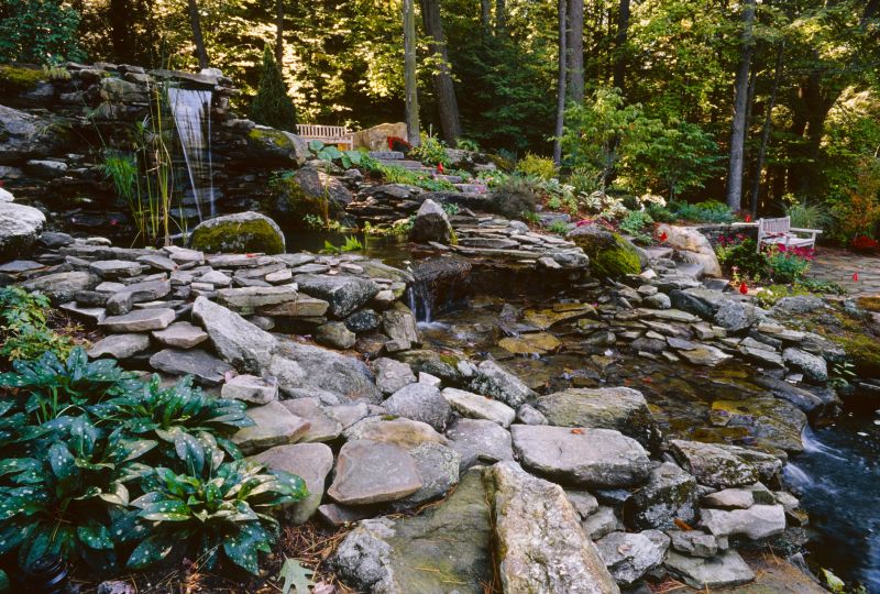 Water Feature Landscaping detail