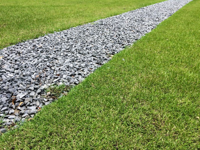 Landscape Gravel Installation