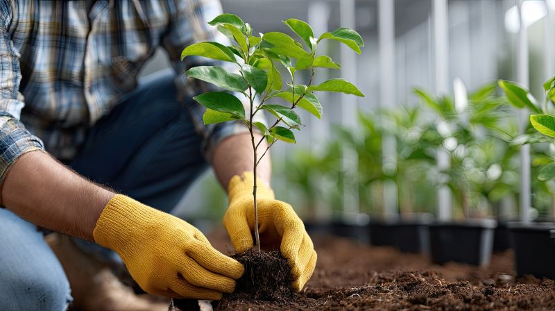 Magnolia Tree Planting