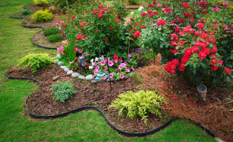 Metal Border Installation