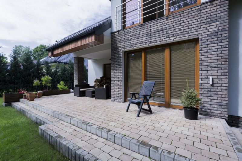 Modern Paver Layout