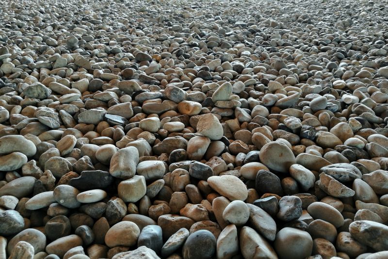 Pea Gravel Spreading