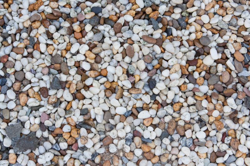 Pea Stone Installation