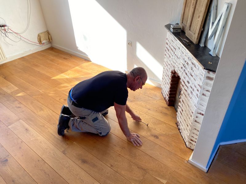 Pine Needles Installation