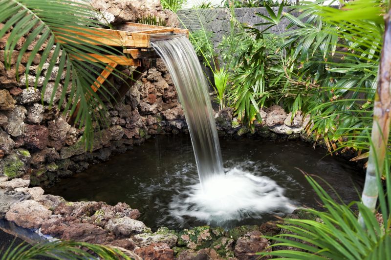 Pond Waterfall Construction