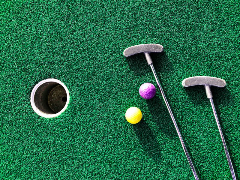 Residential Putting Green Installation