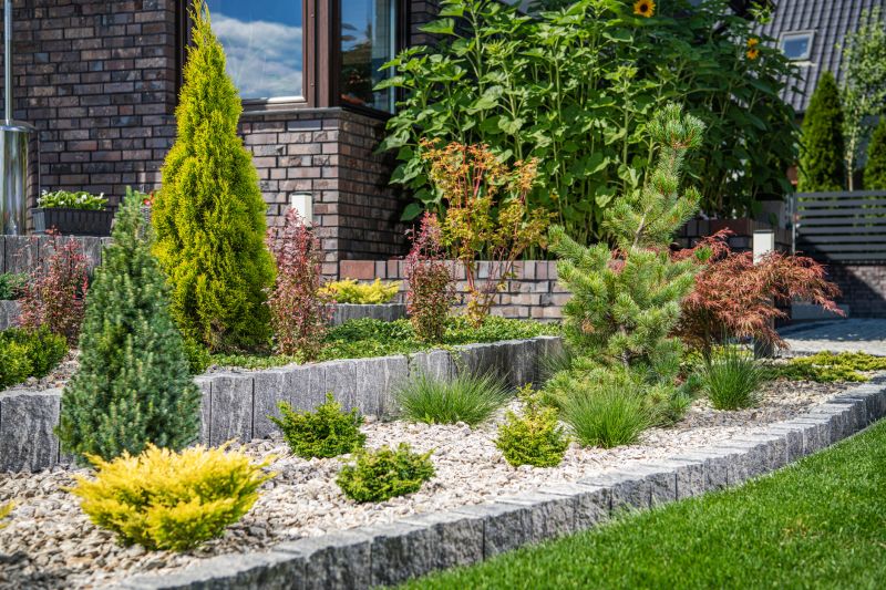 River Rock Garden Installation