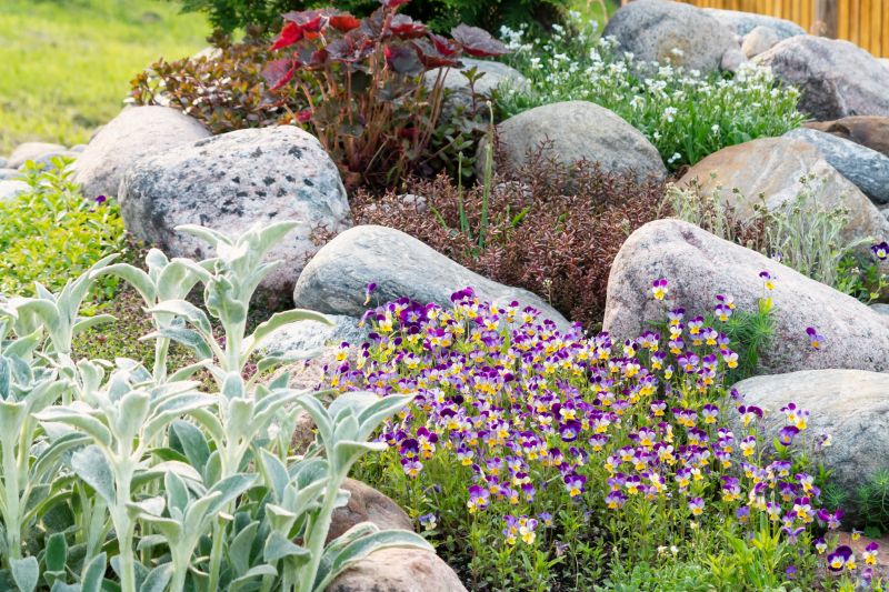 Stone Garden Installation