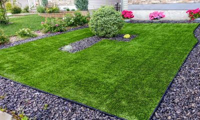 Synthetic Mulch Installation