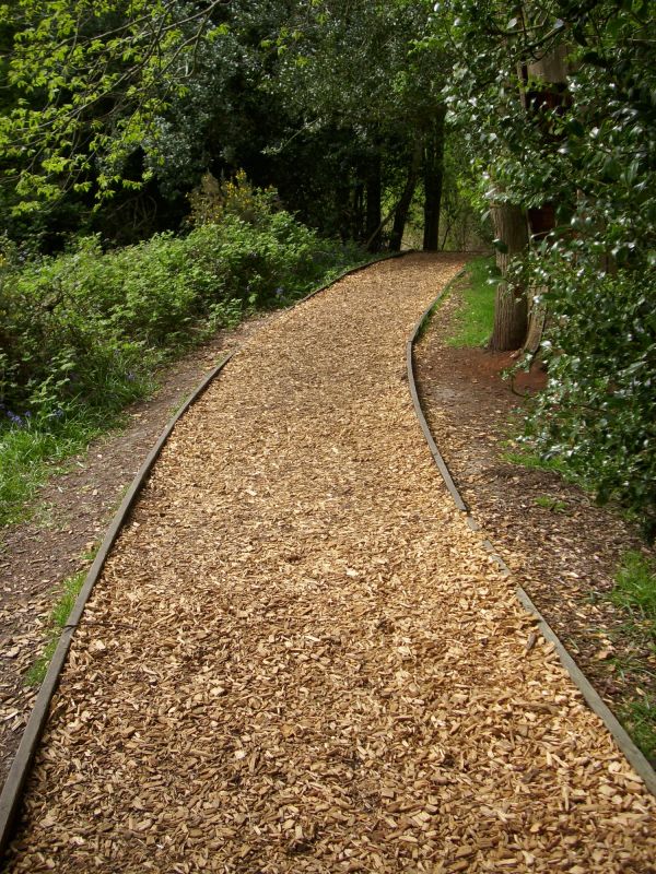 Wood Chip Landscaping