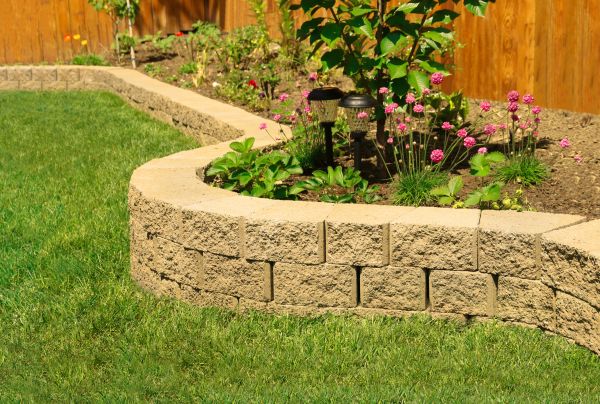 Yard Edging Installation
