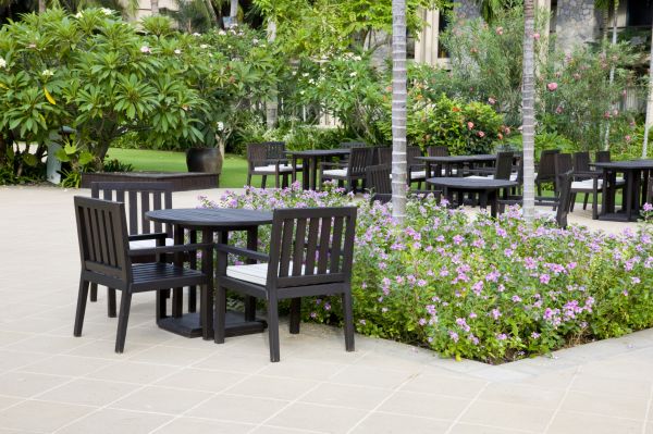 Courtyard Landscaping in Dubuque