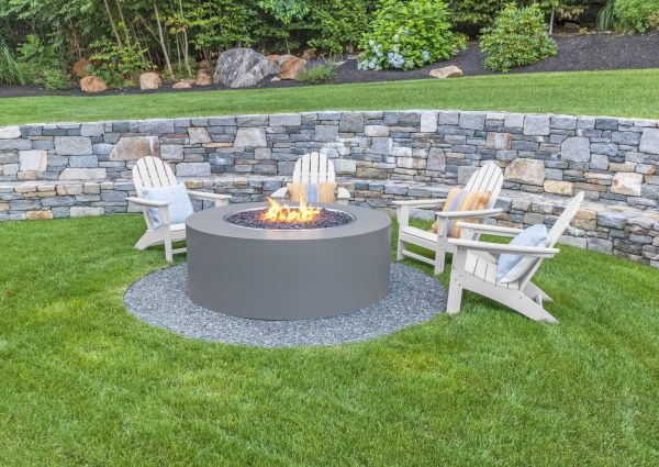 Fire Pit Landscaping in Dubuque