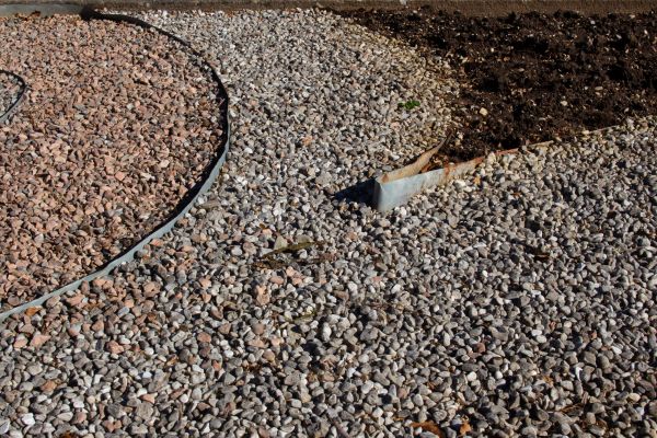 Pea Gravel Laying