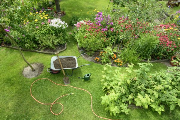 Flower Bed Construction in Dubuque