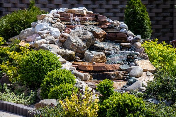 River Rock Landscaping in Dubuque