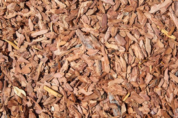 Pine Mulch Spreading in Dubuque