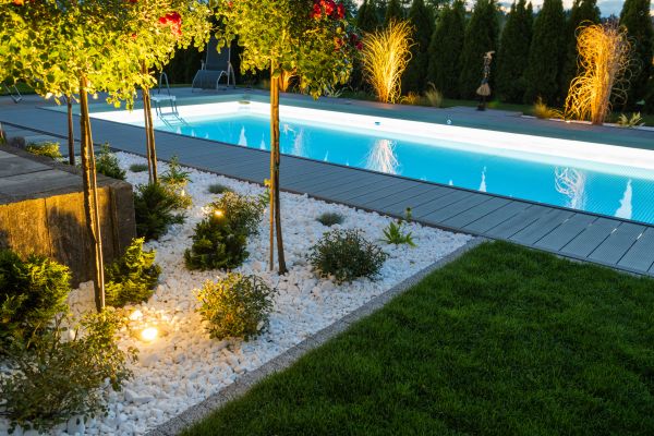 Pool Landscaping Service in Dubuque