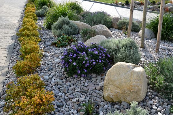 Decorative Rock Installation in Dubuque