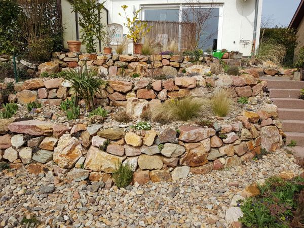 Rock Garden Construction in Dubuque