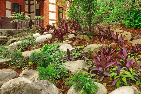 Rock Garden Landscaping in Dubuque