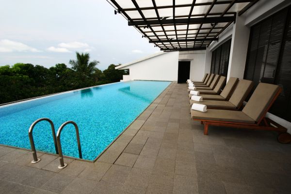 Pool Patio Landscaping in Dubuque