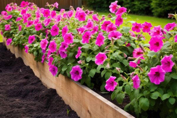 Raised Flower Bed Installation in Dubuque