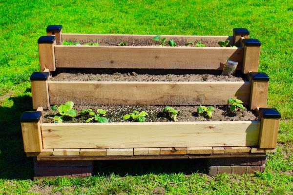 Raised Garden Bed Installation in Dubuque